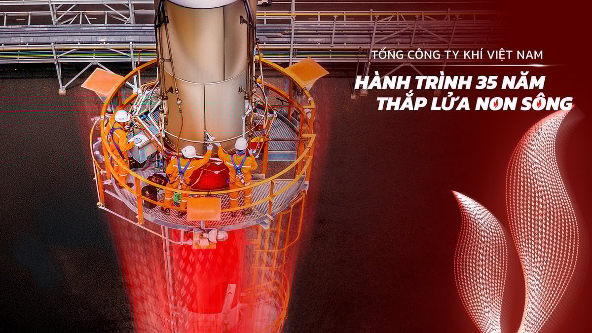 PV GAS xuất sắc đứng vị trí thứ 4 trong bảng 50 Công ty niêm yết tốt nhất Việt Nam năm 2025 với khí thế mới chuẩn bị kỷ niệm sinh nhật 35 năm hình thành và phát triển. Ảnh: PV GAS.