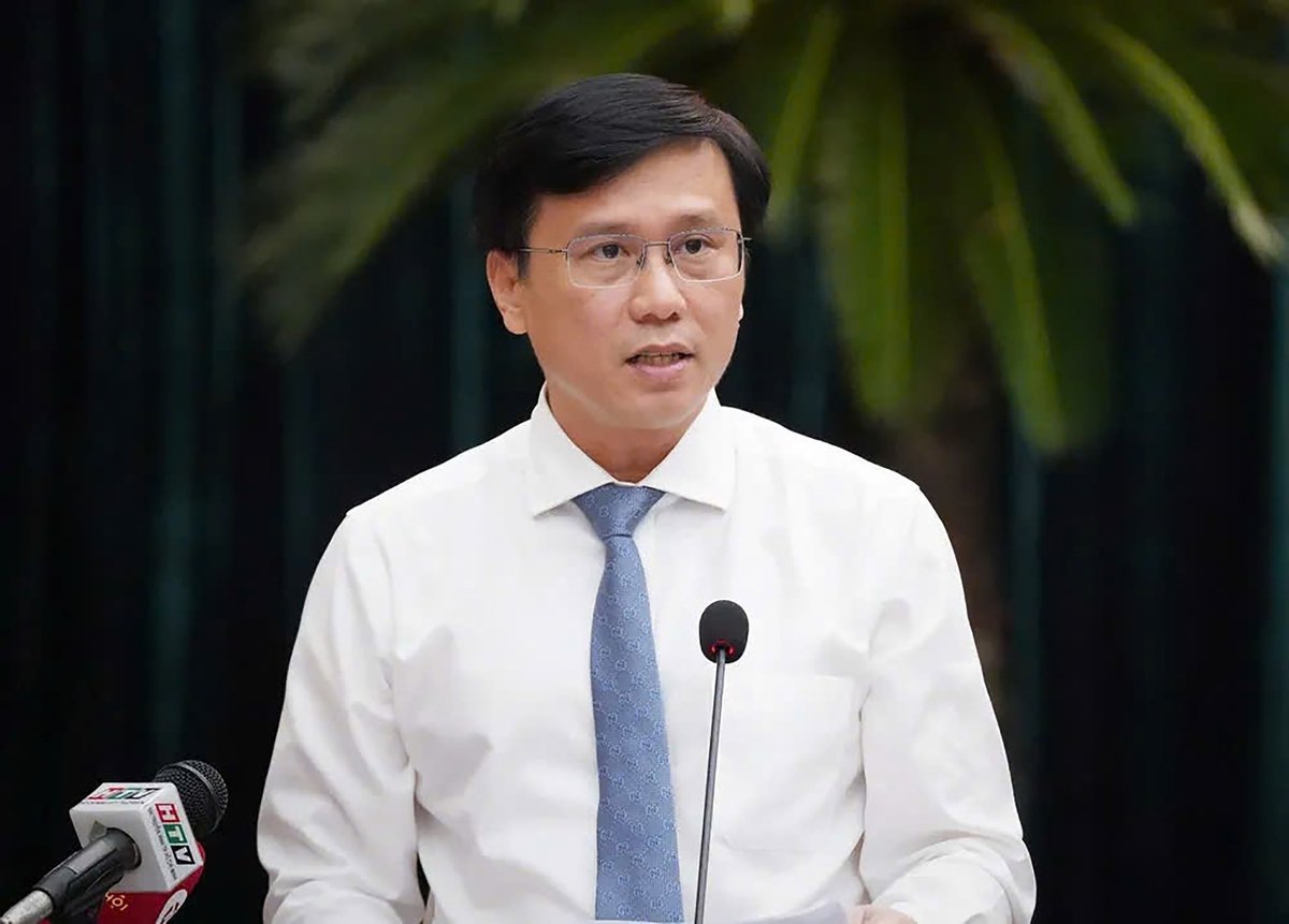 Ông Nguyễn Minh Nhựt - Phó Giám đốc phụ trách Sở Nông nghiệp và Môi trường TP.HCM. Ảnh: Thuận Văn.