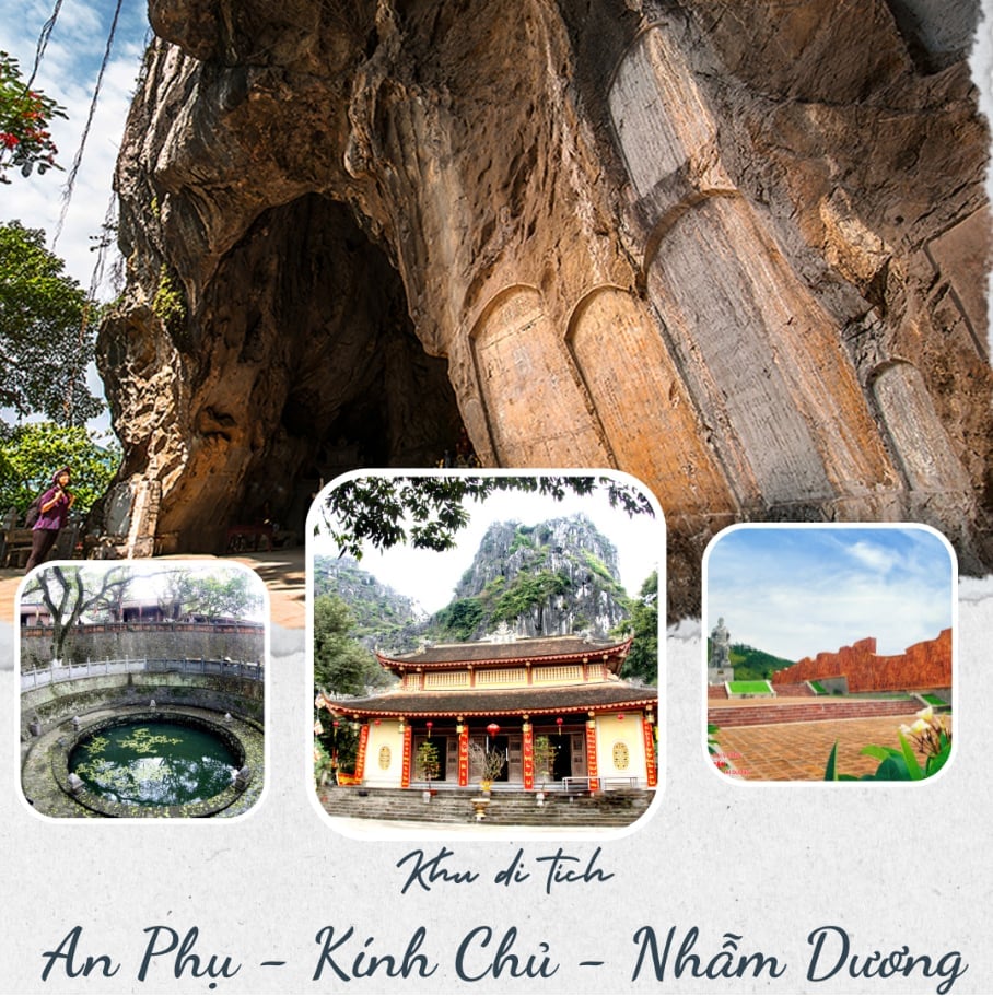 Quần thể di tích An Phụ - Kính Chủ - Nhẫm Dương thuộc thị xã Kinh Môn, tỉnh Hải Dương (nay là thành phố Hải Phòng).