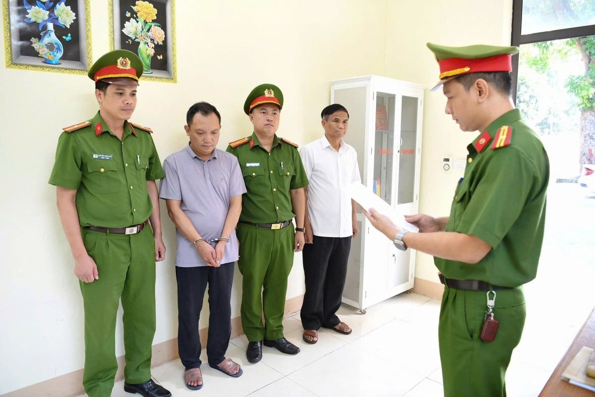 Đối tượng Đường Văn Thiết. Ảnh: Công an tỉnh Phú Thọ. 