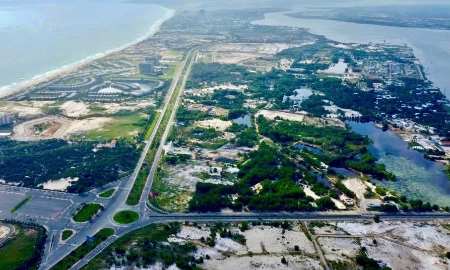 Dự án khu đô thị hỗn hợp Cam Lâm, xã Cam Lâm, tỉnh Khánh Hòa đang tìm nhà đầu tư. Ảnh: TN. Dự án khu đô thị hỗn hợp Cam Lâm, xã Cam Lâm, tỉnh Khánh Hòa đang tìm nhà đầu tư. Ảnh: TN.