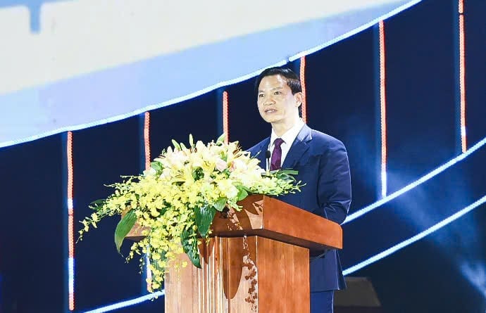 Chủ tịch UBND tỉnh Bắc Ninh ông Vương Quốc Tuấn phát biểu tại buổi lễ. Ảnh: Sở Văn hóa Bắc Ninh. Chủ tịch UBND tỉnh Bắc Ninh ông Vương Quốc Tuấn phát biểu tại buổi lễ. Ảnh: Sở Văn hóa Bắc Ninh.