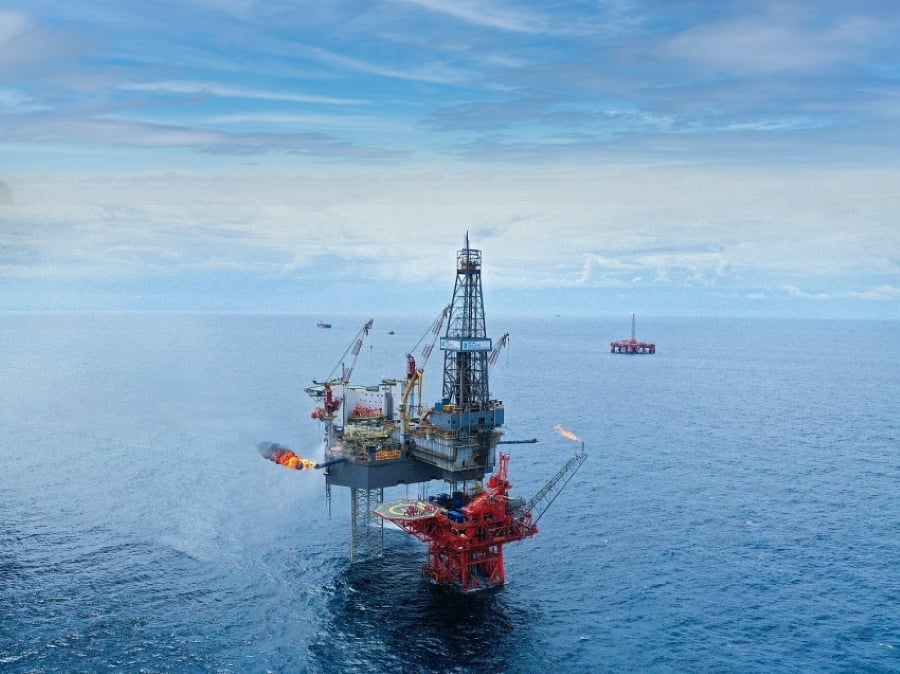 Toàn cảnh Dự án phát triển mỏ Đại Hùng pha 3. Ảnh: Petrovietnam. Toàn cảnh Dự án phát triển mỏ Đại Hùng pha 3. Ảnh: Petrovietnam.