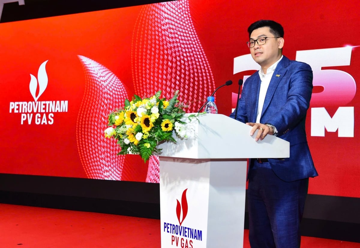 Đồng chí Nguyễn Phúc Tuệ - Phó Tổng Giám đốc PV GAS chia sẻ về chiến dịch. Ảnh: PV GAS. Đồng chí Nguyễn Phúc Tuệ - Phó Tổng Giám đốc PV GAS chia sẻ về chiến dịch. Ảnh: PV GAS.