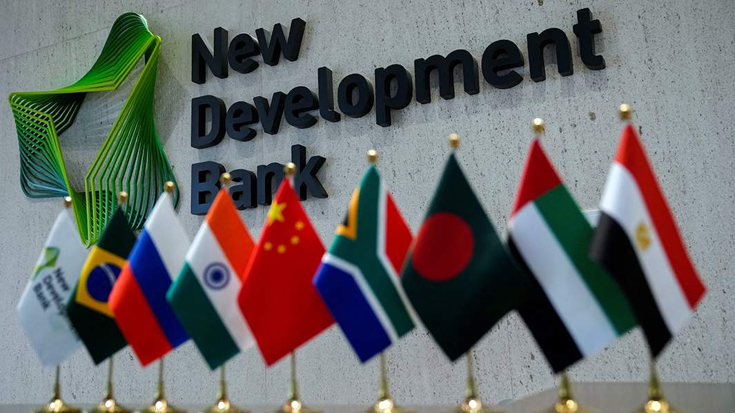 Ngân hàng Phát triển Mới (NDB) là sáng kiến tài chính khí hậu sắp được công bố tại Hội nghị thượng đỉnh BRICS mở rộng (ngày 6-7/7/2025). Ảnh: BRICS. Ngân hàng Phát triển Mới (NDB) là sáng kiến tài chính khí hậu sắp được công bố tại Hội nghị thượng đỉnh BRICS mở rộng (ngày 6-7/7/2025). Ảnh: BRICS.