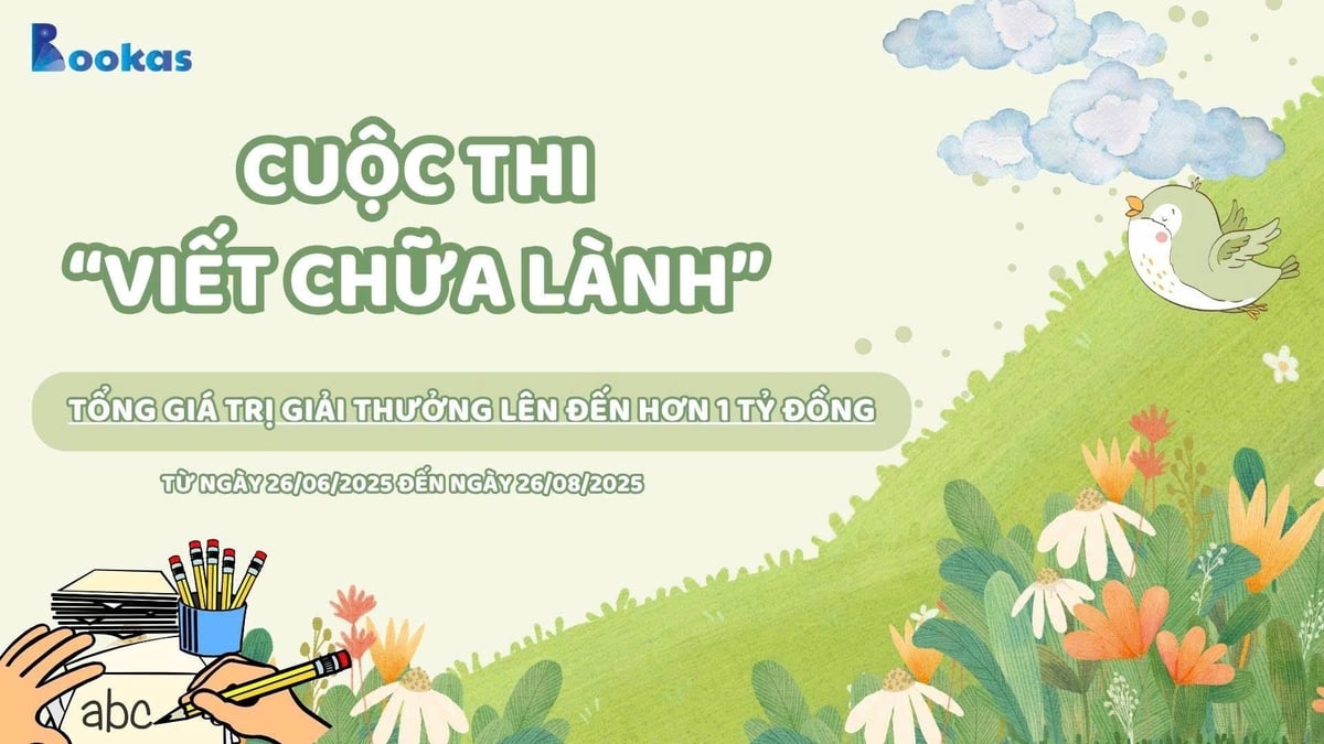 Cuộc thi 'Viết chữa lành' đang được nhiều người quan tâm. Cuộc thi 'Viết chữa lành' đang được nhiều người quan tâm.