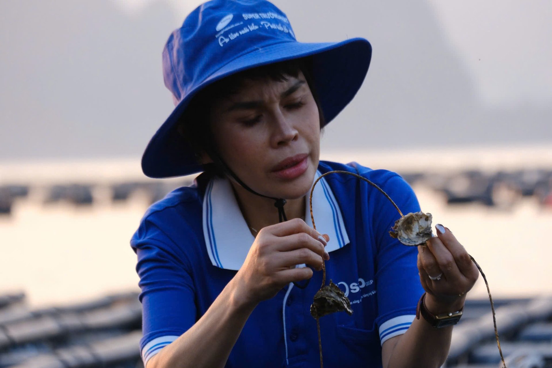 Bà Nguyễn Thị Hải Bình, Tổng Giám đốc Công ty Cổ phần Tập đoàn STP Group, nhấn mạnh: 'Điều mà chúng tôi, từ phía doanh nghiệp tư nhân mong đợi nhất trong thời gian tới, là sự triển khai thực thi thật sự đồng bộ và quyết liệt từ Trung ương đến địa phương'. Ảnh: Duy Học.