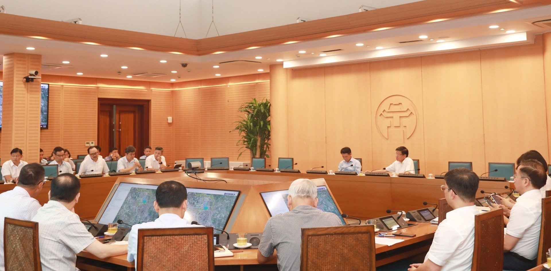 Quang cảnh hội nghị. Ảnh: Cổng TTĐT TP Hà Nội. Quang cảnh hội nghị. Ảnh: Cổng TTĐT TP Hà Nội.