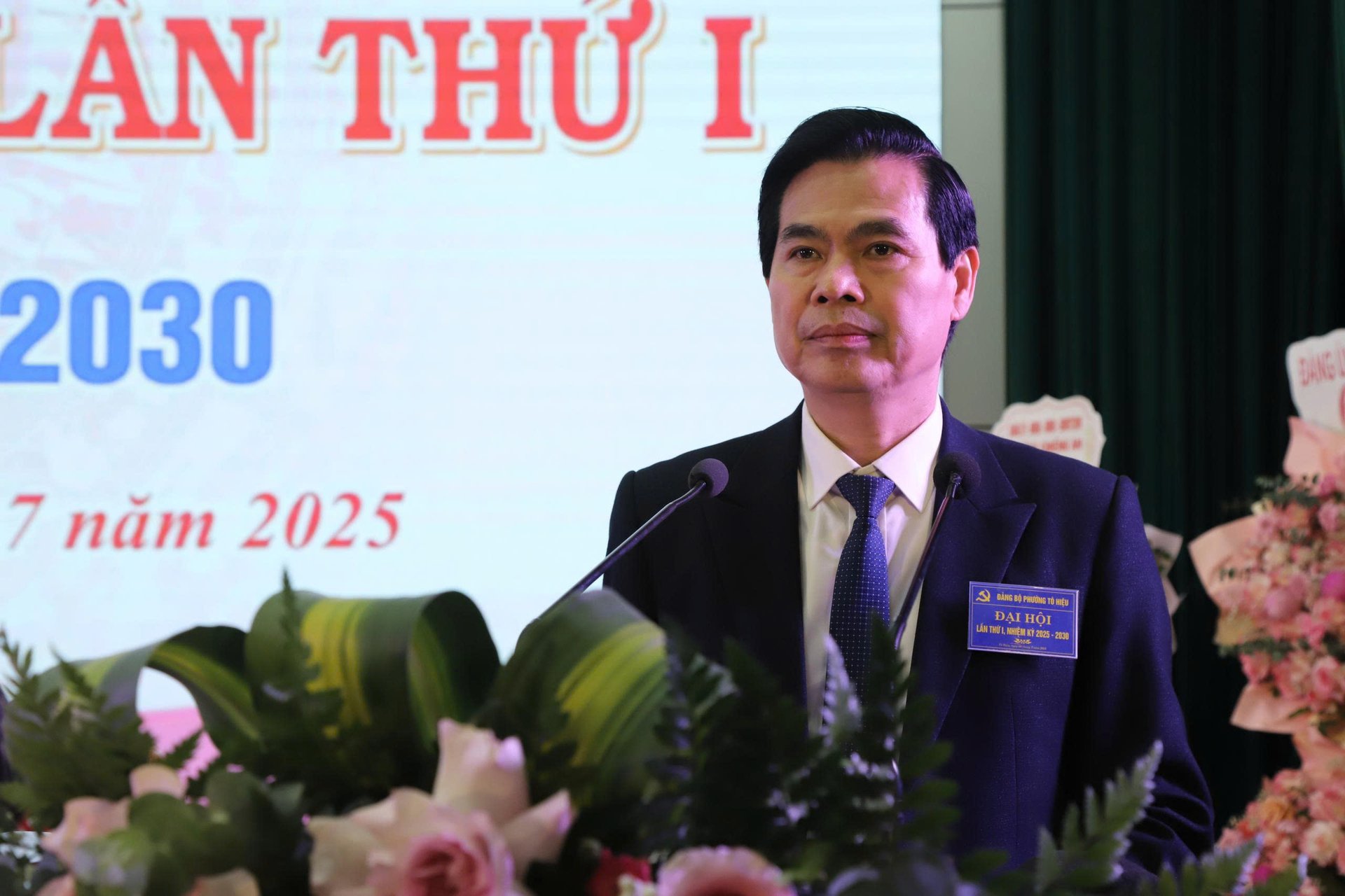Ông Hoàng Quốc Khánh, Bí thư Tỉnh ủy Sơn La phát biểu tại Đại hội. Ảnh: Nguyễn Nga. Ông Hoàng Quốc Khánh, Bí thư Tỉnh ủy Sơn La phát biểu tại Đại hội. Ảnh: Nguyễn Nga.