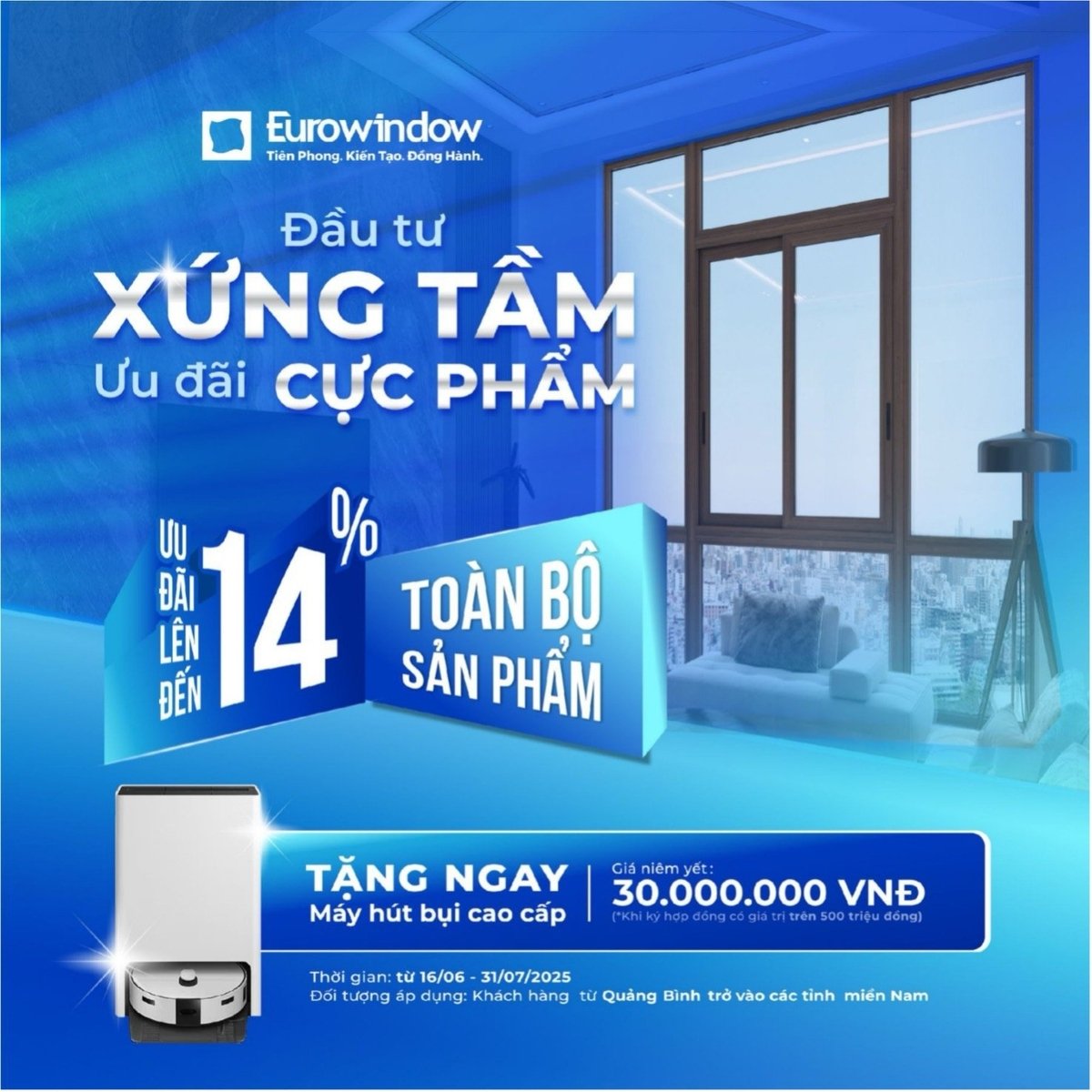 Chi tiết thể lệ CTKM và sản phẩm Eurowindow xem tại website https://eurowindow.biz/ hoặc liên hệ qua hotline miền Trung: 0906 000 111; Hotline miền Nam: 0903 11 8888. Chi tiết thể lệ CTKM và sản phẩm Eurowindow xem tại website https://eurowindow.biz/ hoặc liên hệ qua hotline miền Trung: 0906 000 111; Hotline miền Nam: 0903 11 8888.