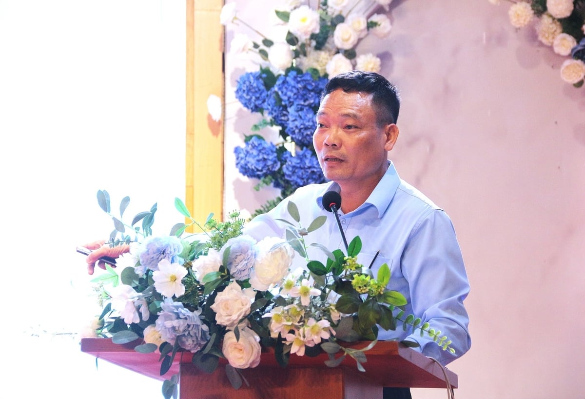 Theo ông Đặng Khắc Lợi, các cơ quan báo chí cần phát triển các nền tảng số trong công tác tuyên truyền về phòng chống thiên tai. Ảnh: Phạm Hiếu.