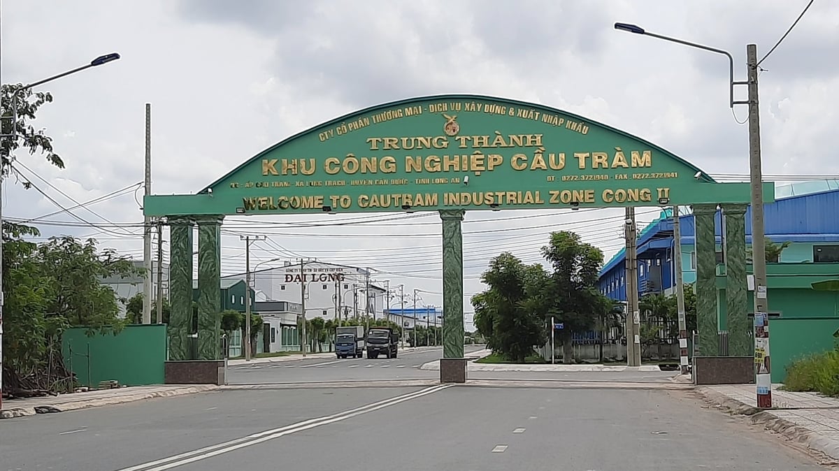 Khu công nghiệp Cầu Tràm trên địa bàn tỉnh Tây Ninh. Ảnh: Thanh Bạch. Khu công nghiệp Cầu Tràm trên địa bàn tỉnh Tây Ninh. Ảnh: Thanh Bạch.