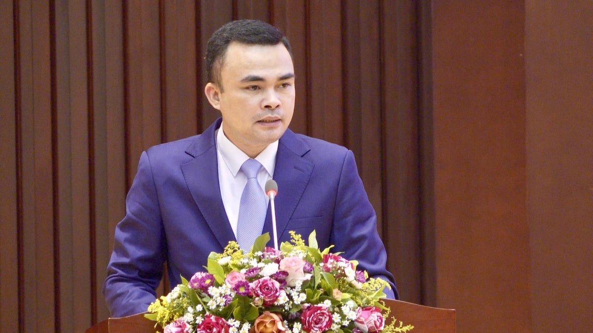 Ông Đào Trọng Cường - Ủy viên Ban Chấp hành Đảng bộ, Phó Tổng Giám đốc Tập đoàn Hóa chất Việt Nam (Vinachem) phát biểu tại tọa đàm. Ảnh: Vinachem.