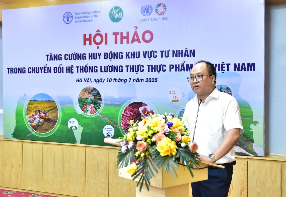 Giám đốc Viện AMI Ngô Sỹ Đạt phát biểu tại sự kiện. Ảnh: Kiều Chi. Giám đốc Viện AMI Ngô Sỹ Đạt phát biểu tại sự kiện. Ảnh: Kiều Chi.