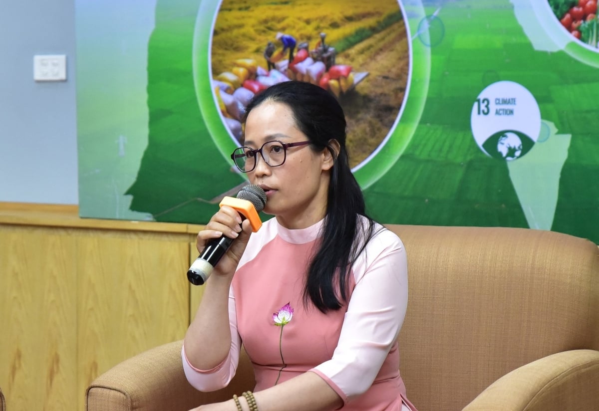 Theo bà Nguyễn Thị Mai, quy mô sản xuất của cả hợp tác xã và người dân còn nhỏ, khiến việc mở rộng thị trường và phát triển bền vững gặp nhiều trở ngại. Ảnh: Kiều Chi. Theo bà Nguyễn Thị Mai, quy mô sản xuất của cả hợp tác xã và người dân còn nhỏ, khiến việc mở rộng thị trường và phát triển bền vững gặp nhiều trở ngại. Ảnh: Kiều Chi.