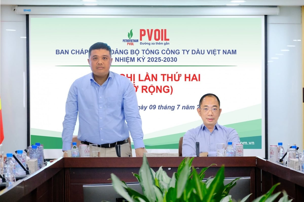 Ông Nguyễn Đăng Trình – Phó Bí thư Đảng ủy, Tổng Giám đốc PVOIL kêu gọi sự nỗ lực, đoàn kết trong toàn hệ thống. Ảnh: PVOIL. Ông Nguyễn Đăng Trình – Phó Bí thư Đảng ủy, Tổng Giám đốc PVOIL kêu gọi sự nỗ lực, đoàn kết trong toàn hệ thống. Ảnh: PVOIL.