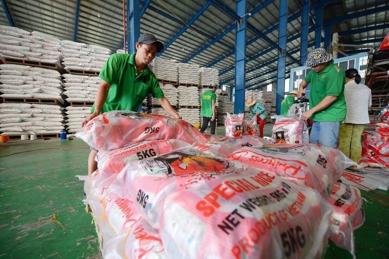 6 tháng đầu năm 2025, xuất khẩu gạo Việt Nam giảm cả giá và lượng. Ảnh: HT. 6 tháng đầu năm 2025, xuất khẩu gạo Việt Nam giảm cả giá và lượng. Ảnh: HT.