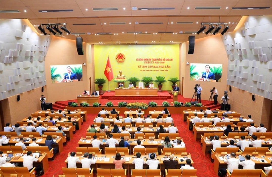 Quang cảnh phiên chất vấn và trả lời chất vấn tại Kỳ họp thứ 25, HĐND thành phố Hà Nội. Ảnh: Lê Hải. Quang cảnh phiên chất vấn và trả lời chất vấn tại Kỳ họp thứ 25, HĐND thành phố Hà Nội. Ảnh: Lê Hải.