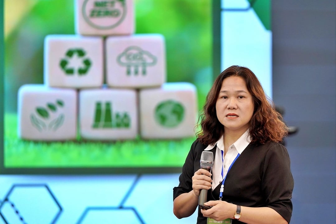 TS Đinh Thị Hải Vân, Viện Nghiên cứu Tăng trưởng xanh (Học viện Nông nghiệp Việt Nam). Ảnh: Bảo Thắng. TS Đinh Thị Hải Vân, Viện Nghiên cứu Tăng trưởng xanh (Học viện Nông nghiệp Việt Nam). Ảnh: Bảo Thắng.