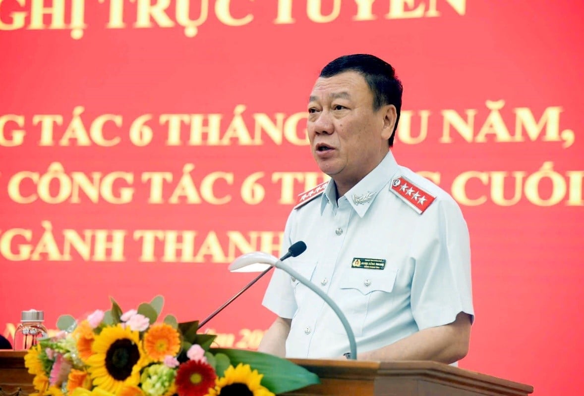 Tổng Thanh tra Chính phủ Đoàn Hồng Phong yêu cầu toàn ngành Thanh tra tiếp tục phát huy tinh thần 'Kỷ cương, trách nhiệm, chủ động, kịp thời, tinh gọn, hiệu quả; tăng tốc, bứt phá'. Ảnh: PT.
