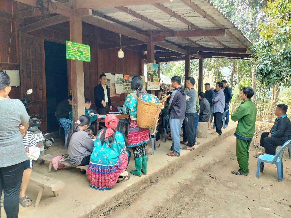 Tăng cường công tác tuyên truyền bảo vệ rừng, phòng cháy chữa cháy rừng. Ảnh: Hoàng Châu. Tăng cường công tác tuyên truyền bảo vệ rừng, phòng cháy chữa cháy rừng. Ảnh: Hoàng Châu.