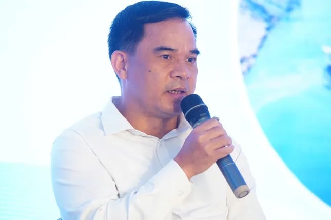 Ông Nguyễn Hồng Hiếu, Phó Cục trưởng Cục Quản lý Tài nguyên nước. Ảnh: Thu Hoài. Ông Nguyễn Hồng Hiếu, Phó Cục trưởng Cục Quản lý Tài nguyên nước. Ảnh: Thu Hoài.