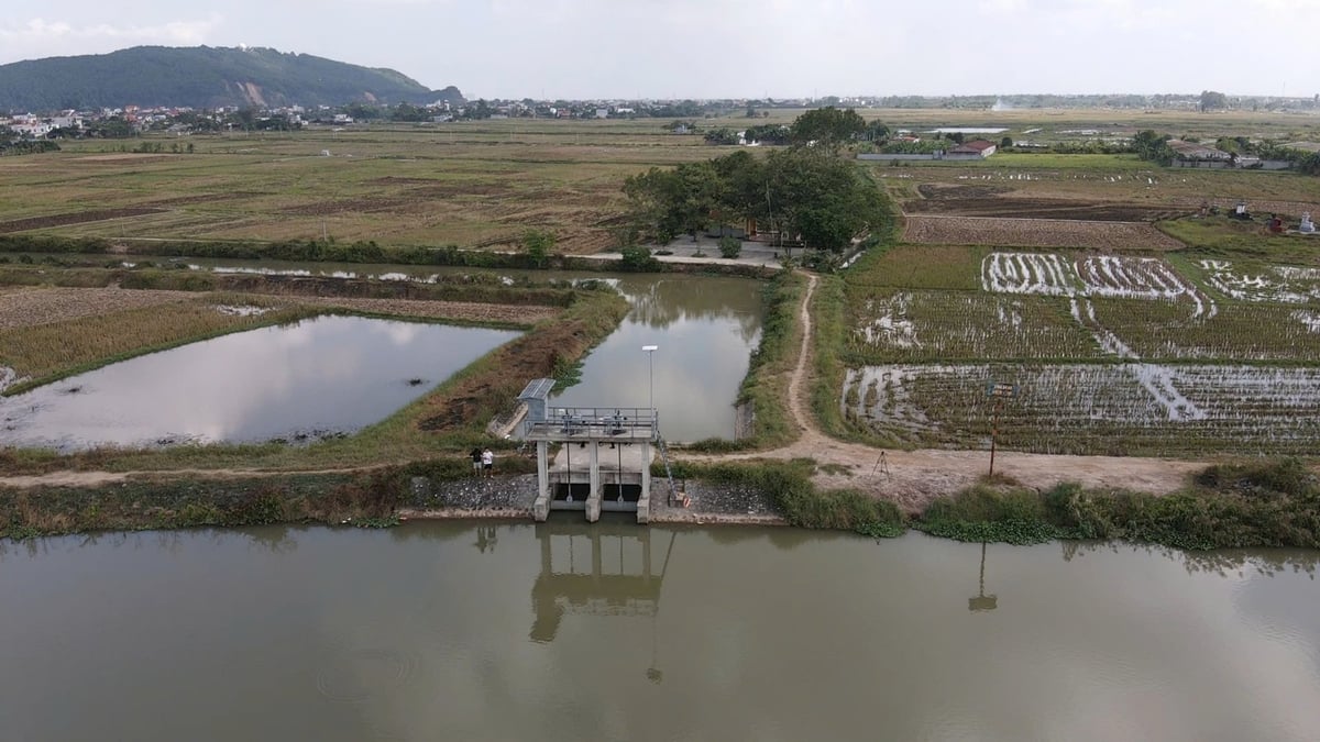 Một công trình thủy lợi của Công ty Đa Độ được vận hành hoàn toàn bằng các thiết bị công nghệ số từ xa. Ảnh: Đinh Mười. Một công trình thủy lợi của Công ty Đa Độ được vận hành hoàn toàn bằng các thiết bị công nghệ số từ xa. Ảnh: Đinh Mười.