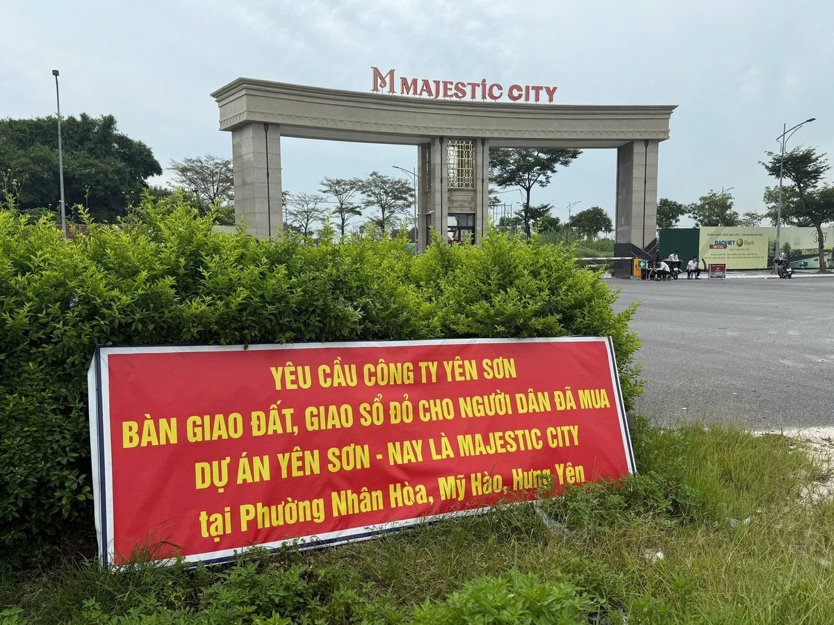 Dự án Majestic City đã được Công ty Cổ phần Yên Sơn thế chấp ngân hàng. Ảnh: Sơn Dũng. Dự án Majestic City đã được Công ty Cổ phần Yên Sơn thế chấp ngân hàng. Ảnh: Sơn Dũng.