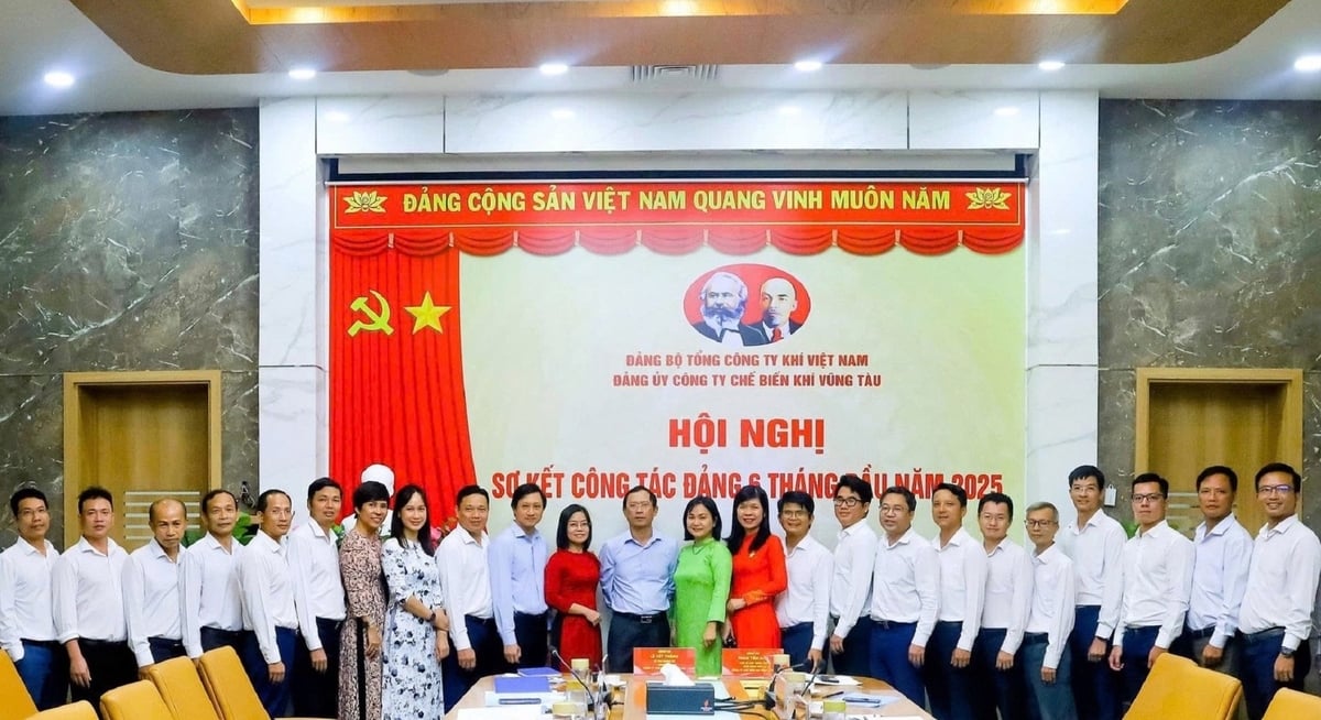 Đảng ủy PV GAS VUNG TAU tiếp tục tập trung lãnh đạo thực hiện nhiệm vụ SXKD, xây dựng đảng và hệ thống chính trị trong nửa cuối năm 2025. Ảnh: PV GAS VUNG TAU.