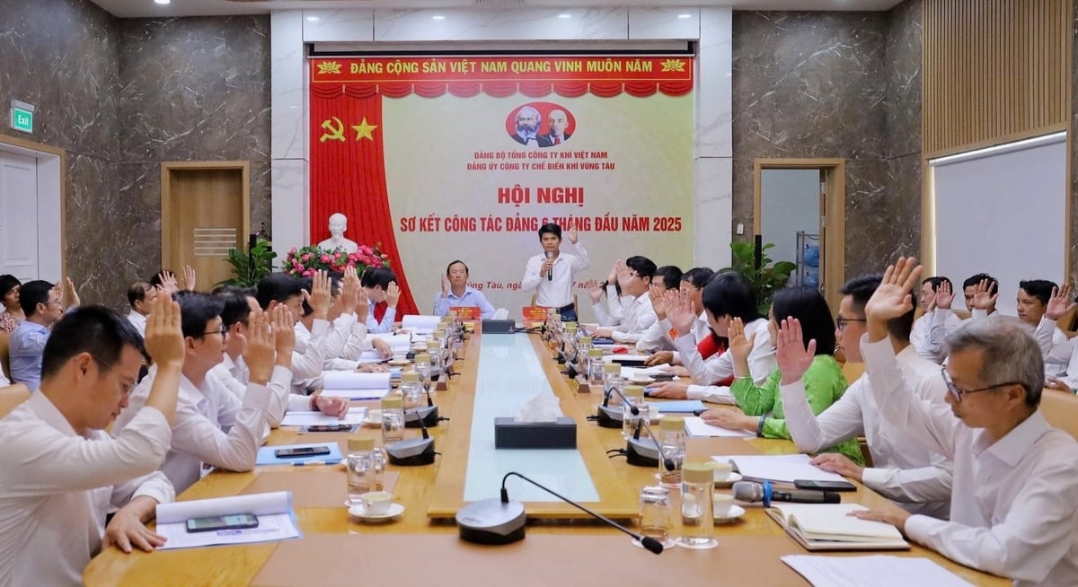 Đoàn kết tập thể là yếu tố then chốt giúp PV GAS VUNG TAU hoàn thành xuất sắc các nhiệm vụ trọng tâm 6 tháng đầu năm 2025. Ảnh: PV GAS VUNG TAU.