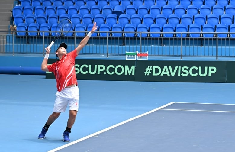 5 Đội tuyển Việt Nam đặt mục tiêu thăng hạng lên nhóm II năm 2026 tại Davis Cup. Ảnh: Liên đoàn Quần vợt Việt Nam. 5 Đội tuyển Việt Nam đặt mục tiêu thăng hạng lên nhóm II năm 2026 tại Davis Cup. Ảnh: Liên đoàn Quần vợt Việt Nam.