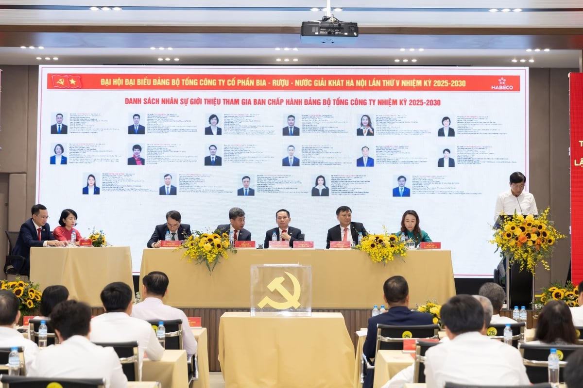 Tổ kiểm phiếu hướng dẫn quy chế bầu cử. Ảnh: HABECO. Tổ kiểm phiếu hướng dẫn quy chế bầu cử. Ảnh: HABECO.