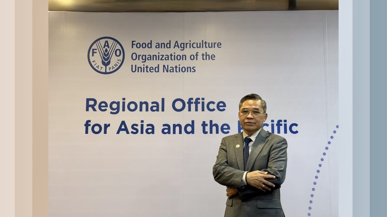Theo Trợ lý của Tổng giám đốc kiêm Trưởng đại diện FAO khu vực Châu Á - Thái Bình Dương Alue Dohong, đây là diễn đàn đầu tiên tại Việt Nam quy tụ nhiều nhà hoạch định chính sách nông nghiệp hàng đầu từ châu Phi và châu Á. Ảnh: FAO.
