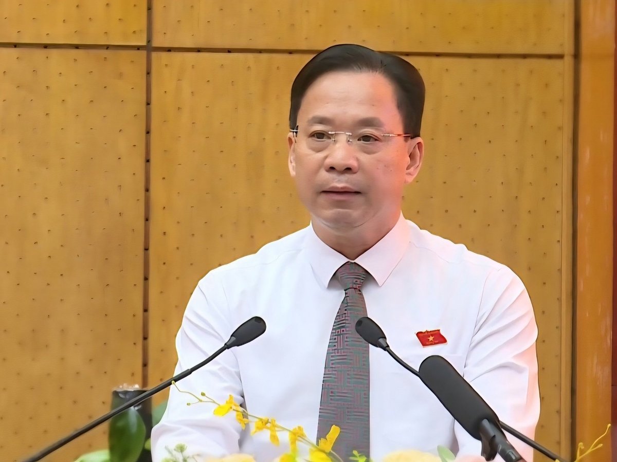 Bí thư Tỉnh ủy Hoàng Văn Nghiệm phát biểu chỉ đạo kỳ họp. Ảnh: Hoàng Nghĩa. Bí thư Tỉnh ủy Hoàng Văn Nghiệm phát biểu chỉ đạo kỳ họp. Ảnh: Hoàng Nghĩa.