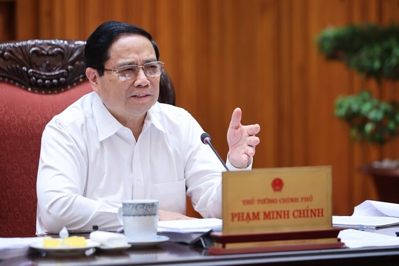 Thủ tướng Phạm Minh Chính chủ trì cuộc họp của Thường trực Chính phủ về một số nội dung chuẩn bị cho phiên họp Chính phủ chuyên đề xây dựng pháp luật tháng 7/2025. Ảnh: Nhật Bắc. Thủ tướng Phạm Minh Chính chủ trì cuộc họp của Thường trực Chính phủ về một số nội dung chuẩn bị cho phiên họp Chính phủ chuyên đề xây dựng pháp luật tháng 7/2025. Ảnh: Nhật Bắc.
