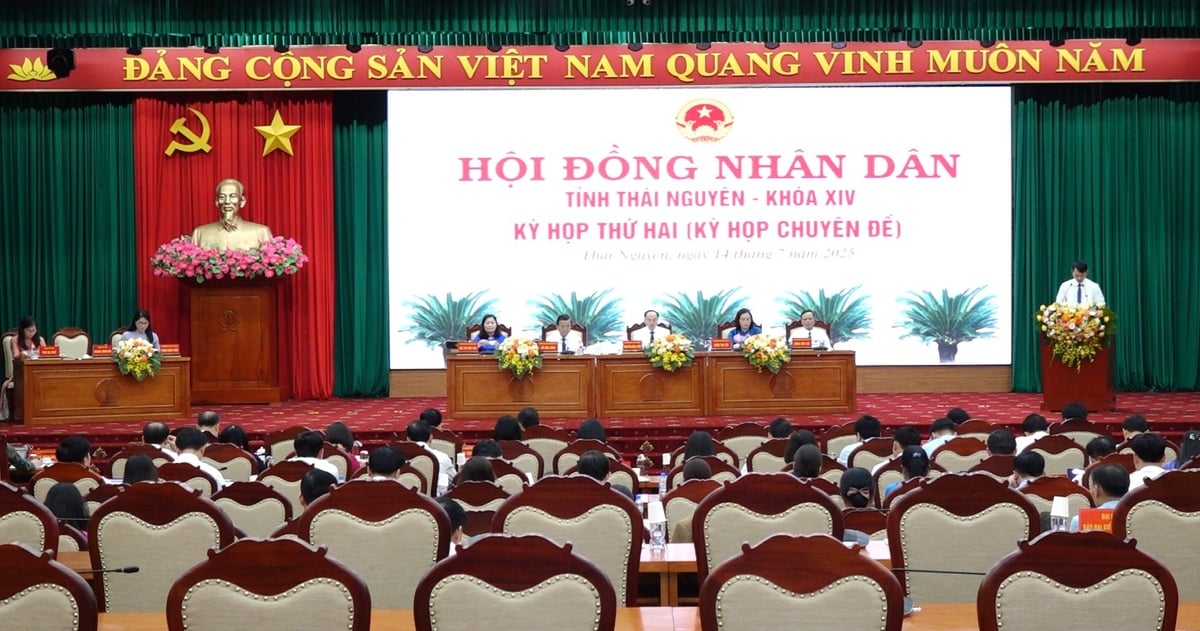 Kỳ họp thứ hai (Kỳ họp chuyên đề) HĐND tỉnh Thái Nguyên Khóa XIV, nhiệm kỳ 2021-2026. Ảnh: Quang Linh. Kỳ họp thứ hai (Kỳ họp chuyên đề) HĐND tỉnh Thái Nguyên Khóa XIV, nhiệm kỳ 2021-2026. Ảnh: Quang Linh.