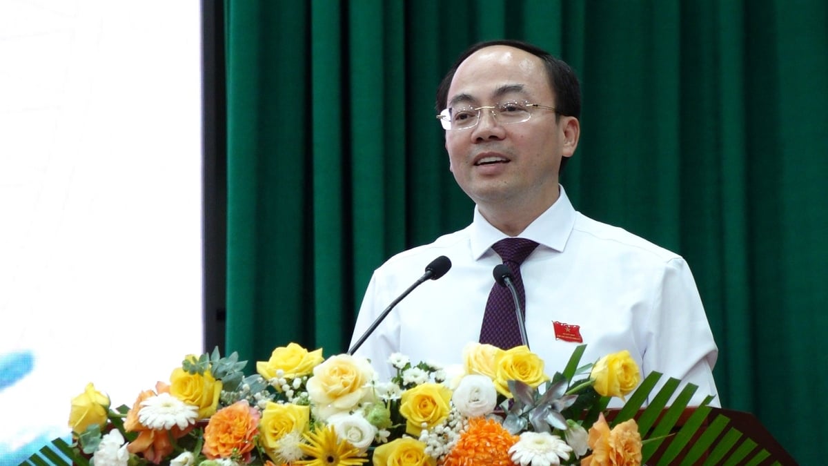 Ông Nguyễn Đăng Bình - Chủ tịch HĐND tỉnh Thái Nguyên phát biểu tại kỳ họp. Ảnh: Ngọc Tú. Ông Nguyễn Đăng Bình - Chủ tịch HĐND tỉnh Thái Nguyên phát biểu tại kỳ họp. Ảnh: Ngọc Tú.