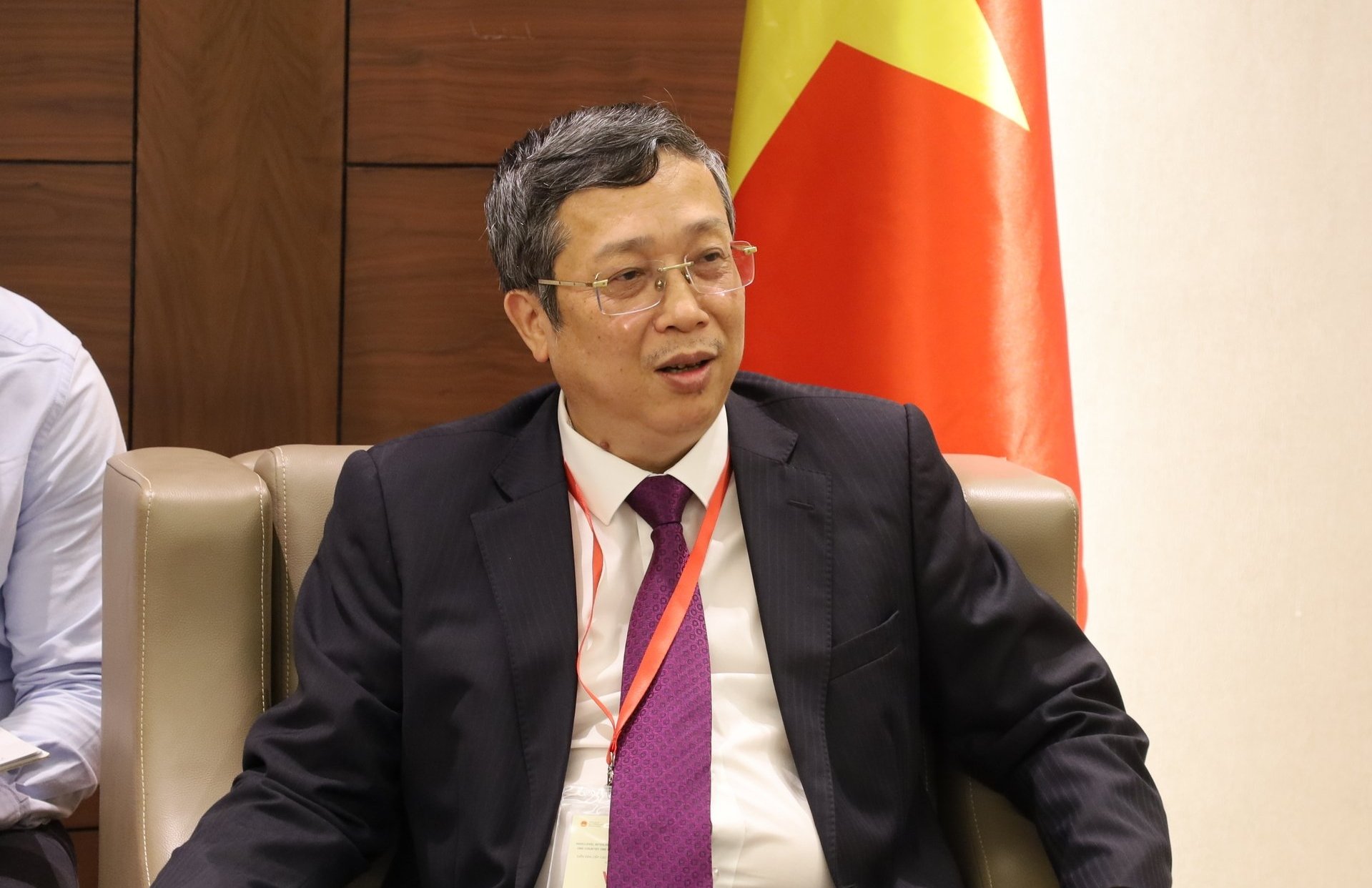 Thứ trưởng Hoàng Trung cam kết rằng Việt Nam sẽ đồng hành cùng các quốc gia châu Phi phát triển nông nghiệp. Ảnh: Phương Linh.