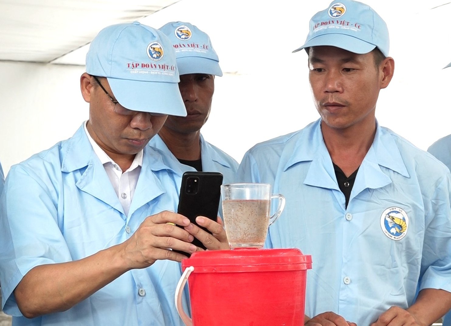 Công ty Việt Úc Quảng Ninh là đơn vị cung cấp gần 2 tỷ tôm giống mỗi năm. Ảnh: Nguyễn Thành. Công ty Việt Úc Quảng Ninh là đơn vị cung cấp gần 2 tỷ tôm giống mỗi năm. Ảnh: Nguyễn Thành.