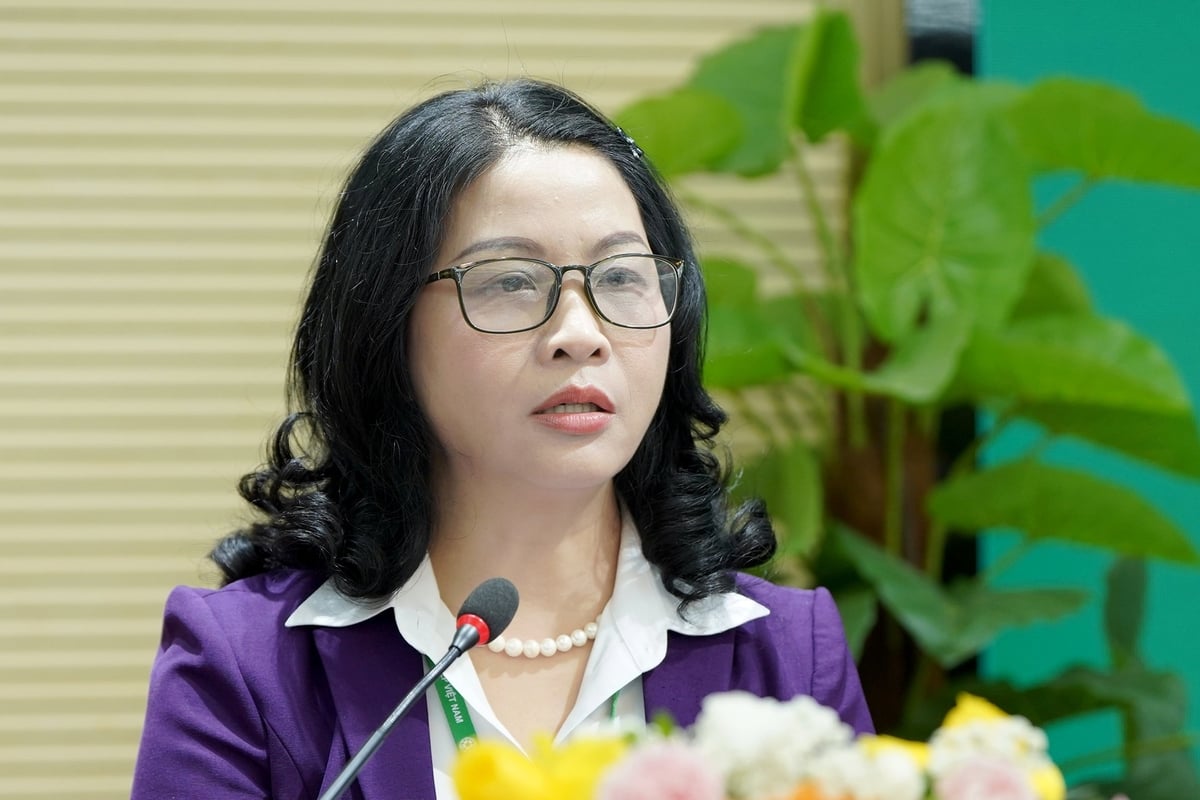 GS.TS Nguyễn Thị Lan: 'Phát triển nông nghiệp xanh, sinh thái và thích ứng với biến đổi khí hậu là một lựa chọn chiến lược mang tính tất yếu'. Ảnh: Bảo Thắng. GS.TS Nguyễn Thị Lan: 'Phát triển nông nghiệp xanh, sinh thái và thích ứng với biến đổi khí hậu là một lựa chọn chiến lược mang tính tất yếu'. Ảnh: Bảo Thắng.