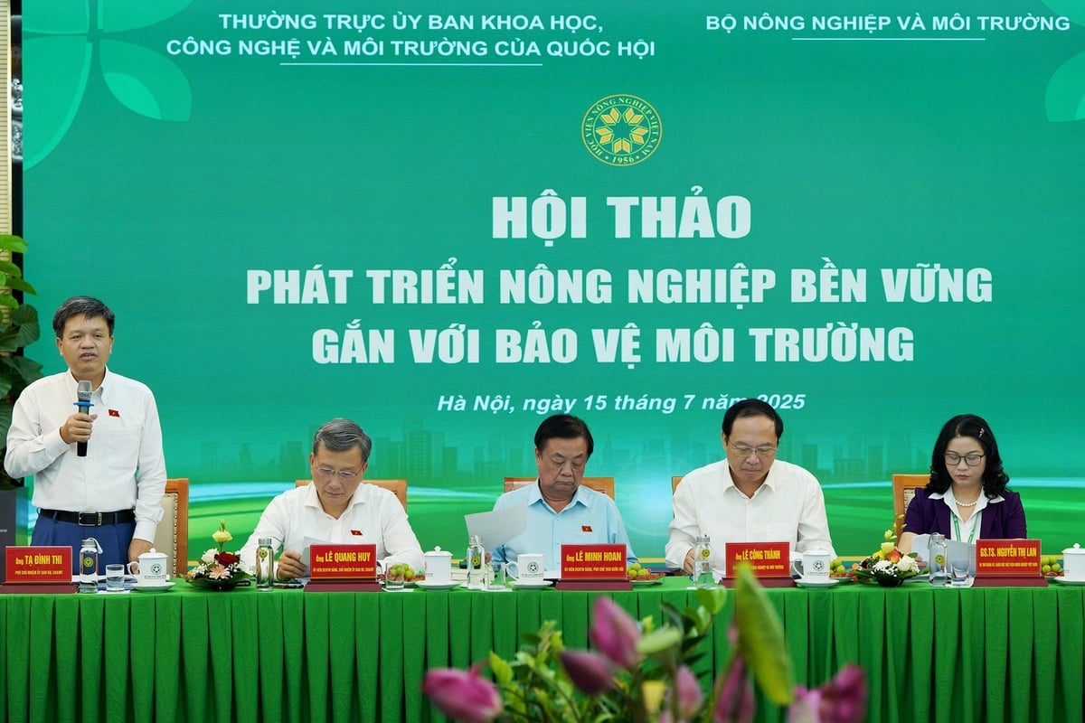 Nhiều tham luận có tính ứng dụng cao được nêu tại hội thảo. Ảnh: Bảo Thắng. Nhiều tham luận có tính ứng dụng cao được nêu tại hội thảo. Ảnh: Bảo Thắng.