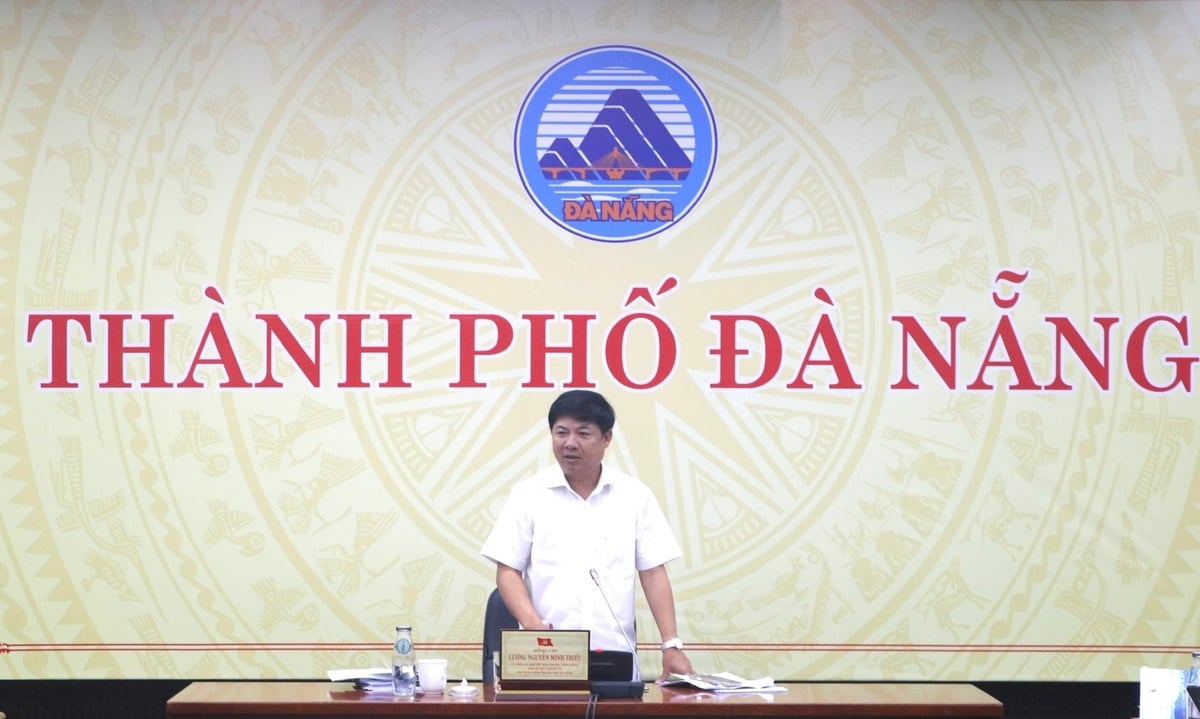 Chủ tịch UBND thành phố Lương Nguyễn Minh Triết phát biểu tại buổi làm việc. Ảnh: Lan Anh Chủ tịch UBND thành phố Lương Nguyễn Minh Triết phát biểu tại buổi làm việc. Ảnh: Lan Anh