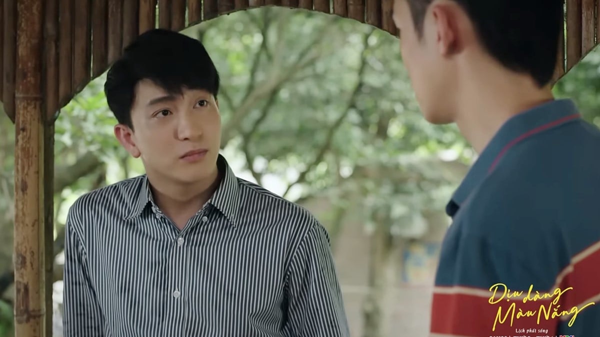 Phong thẳng thắn thừa nhận việc mai mối để khiến mẹ vui lòng. Ảnh CMH Phong thẳng thắn thừa nhận việc mai mối để khiến mẹ vui lòng. Ảnh CMH