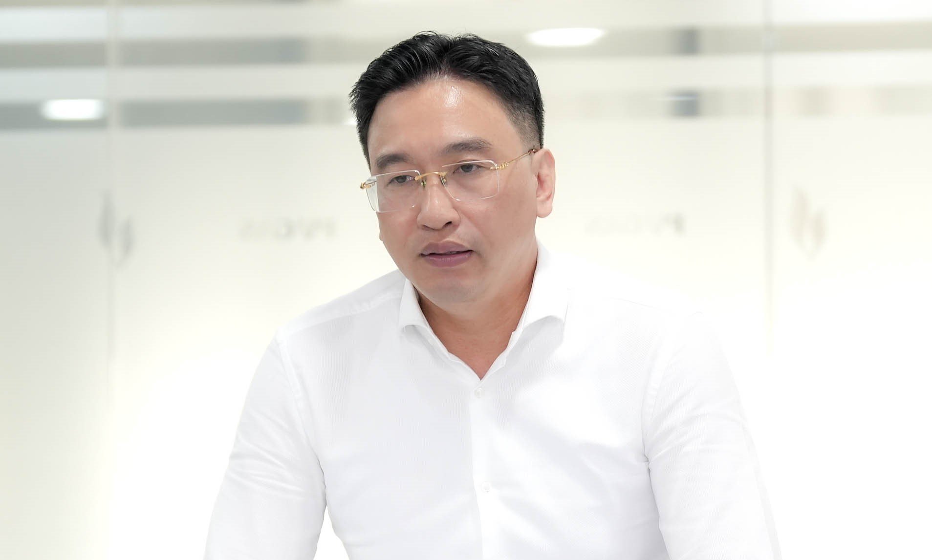 Bí thư Đảng ủy, Chủ tịch HĐQT PV GAS Nguyễn Thanh Bình báo cáo các nội dung liên quan đến Đảng bộ PV GAS. Ảnh: PV GAS. Bí thư Đảng ủy, Chủ tịch HĐQT PV GAS Nguyễn Thanh Bình báo cáo các nội dung liên quan đến Đảng bộ PV GAS. Ảnh: PV GAS.