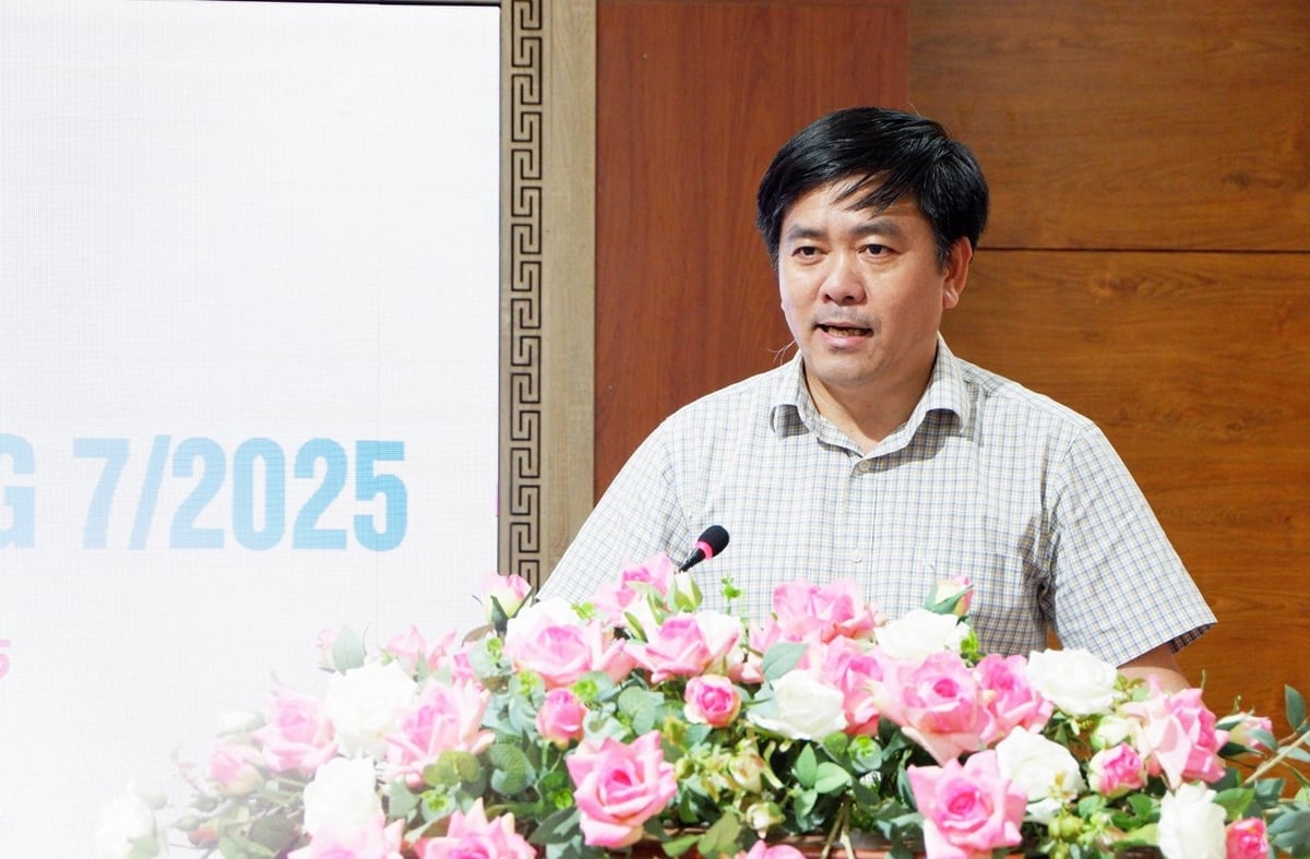 Giám đốc Sở NN-MT tỉnh Đắk Lắk Nguyễn Minh Huấn phát biểu chỉ đạo hội nghị. Ảnh: Khánh Toàn. Giám đốc Sở NN-MT tỉnh Đắk Lắk Nguyễn Minh Huấn phát biểu chỉ đạo hội nghị. Ảnh: Khánh Toàn.