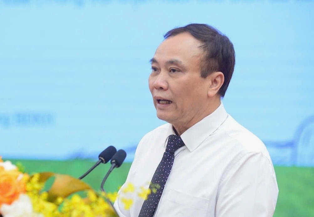 Ông Lê Đức Thịnh, Cục trưởng Cục Kinh tế hợp tác và Phát triển nông thôn, Bộ Nông nghiệp và Môi trường. Ảnh: Trung Dũng. Ông Lê Đức Thịnh, Cục trưởng Cục Kinh tế hợp tác và Phát triển nông thôn, Bộ Nông nghiệp và Môi trường. Ảnh: Trung Dũng.