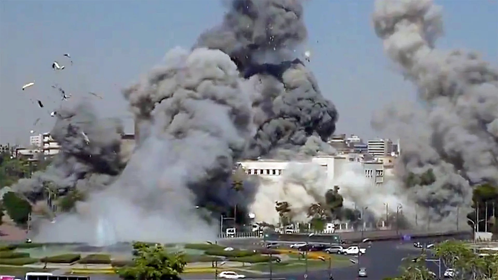 Israel tiến hành không kích Damascus trong bối cảnh bạo lực sắc tộc bùng phát ở miền Nam Syria. Ảnh: The War Zone. 
