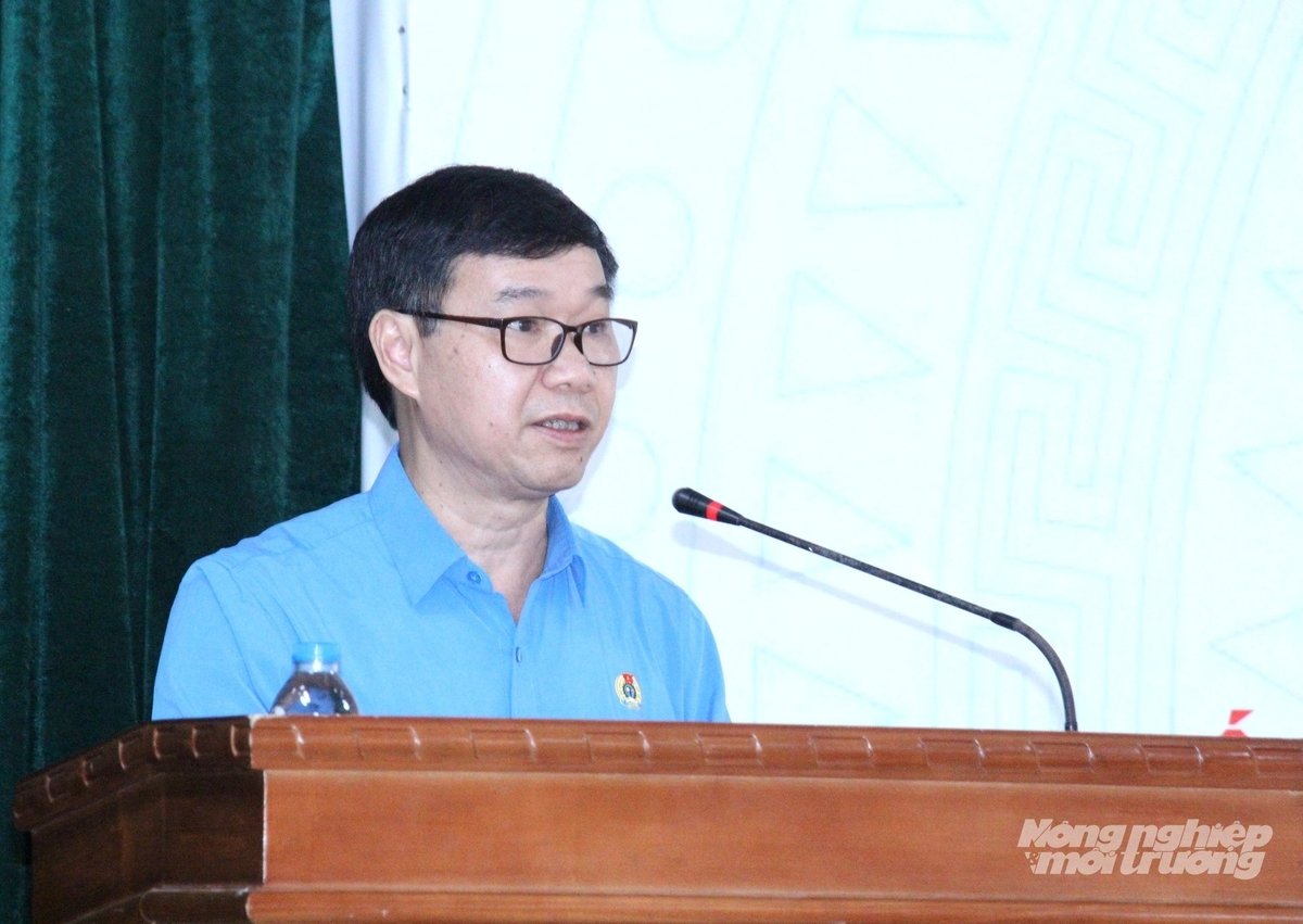Theo ông Nguyễn Hà Xuyên, Chủ tịch Công đoàn Nông nghiệp và Môi trường, 6 tháng đầu năm, hoạt động công đoàn có nhiều điểm mới. Ảnh: Trung Quân. Theo ông Nguyễn Hà Xuyên, Chủ tịch Công đoàn Nông nghiệp và Môi trường, 6 tháng đầu năm, hoạt động công đoàn có nhiều điểm mới. Ảnh: Trung Quân.