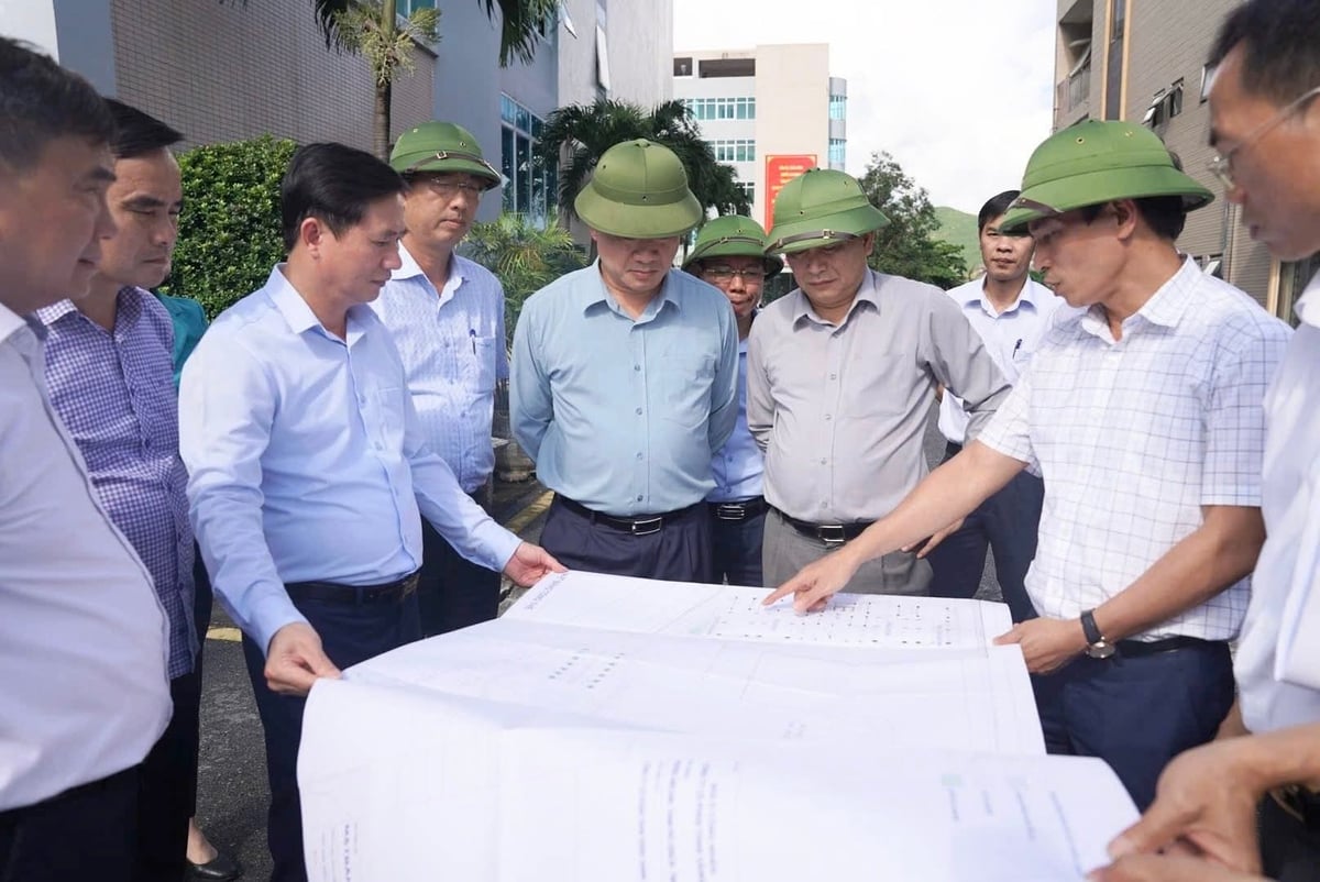Công ty than Vàng Danh đề xuất xây dựng nhà ở cho 232 công nhân hầm lò độc thân tại khu tập thể 314, gồm 232 căn hộ khép kín, cao 9 tầng. Ảnh: Truyền thông TKV.