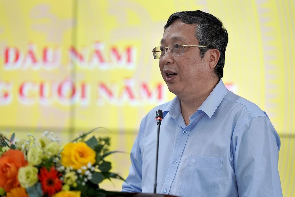 Thứ trưởng Hoàng Trung: 'Cần gấp rút giải quyết các vấn đề phát sinh trong thực tế'. Ảnh: Bảo Thắng.